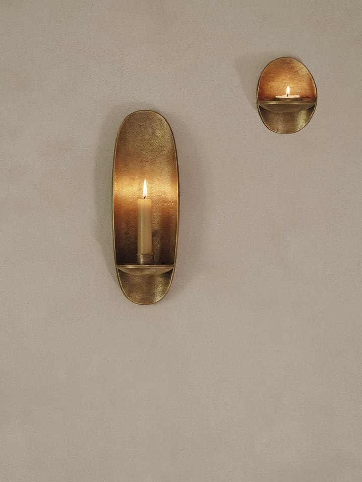 Agapé κηροπήγιο τοίχου - Brass finish - ferm LIVING