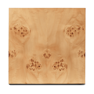 Burl Cube βοηθητικό τραπεζάκι 40x40 cm - Natural - ferm LIVING