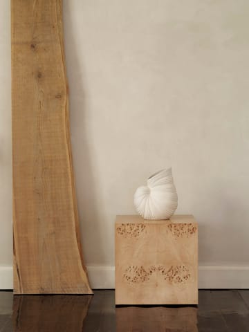 Burl Cube βοηθητικό τραπεζάκι 40x40 cm - Natural - ferm LIVING