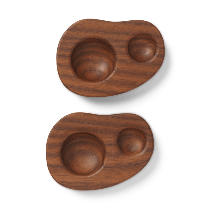 Cairn αβγοθήκη 2 τεμάχια - Dark brown - Ferm LIVING