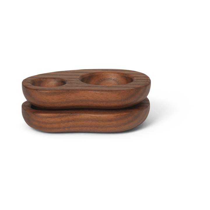 Cairn αβγοθήκη 2 τεμάχια - Dark brown - ferm LIVING