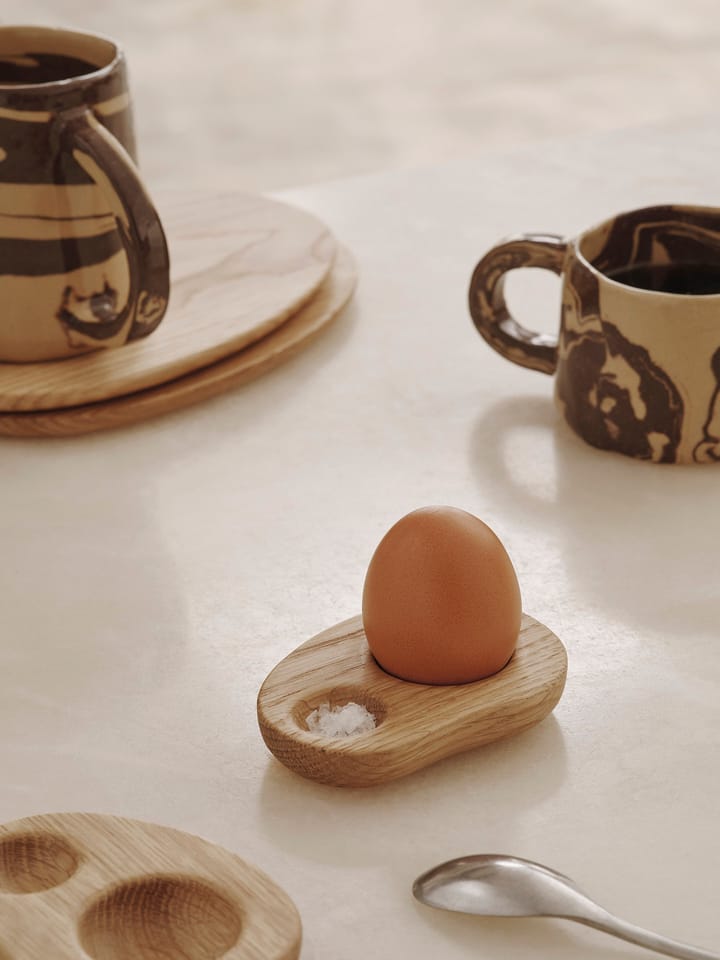 Cairn αβγοθήκη 2 τεμάχια - Oak - ferm LIVING