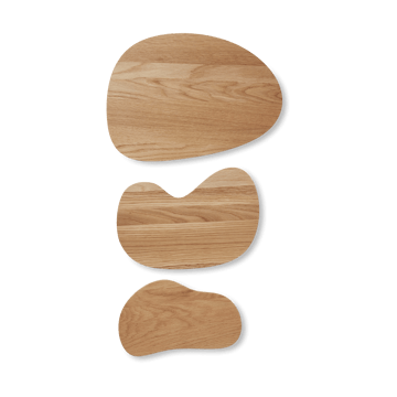 Σανίδα κοπής Cairn 3 κομμάτια - Oak - ferm LIVING