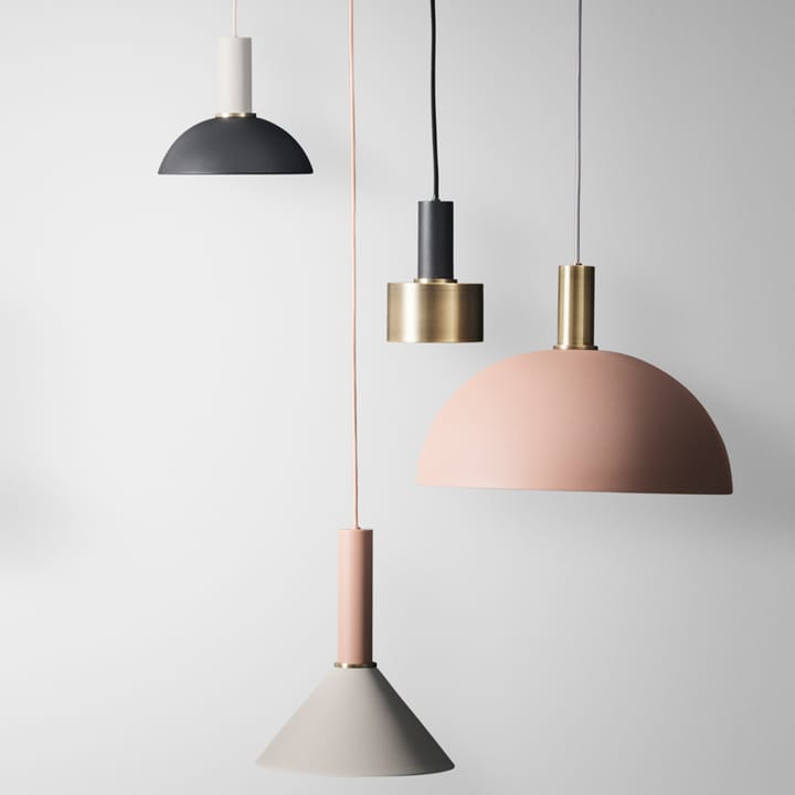 Collect αμπαζούρ - black, cone - ferm LIVING