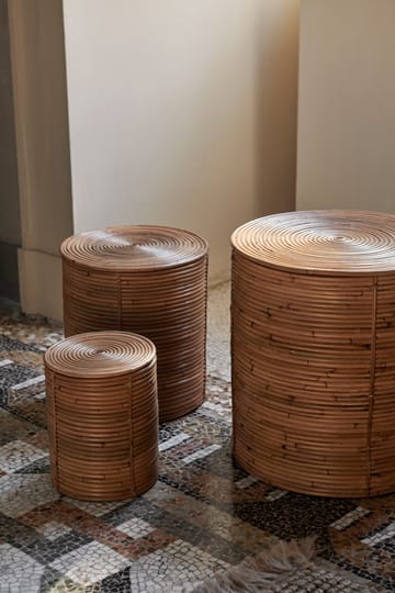 Σετ αποθήκευσης Column 3 κομμάτια - Natural stained - ferm LIVING