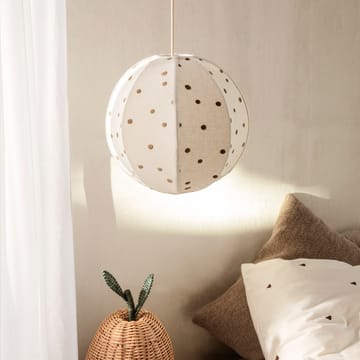 Dots αμπαζούρ Ø35 cm - Καφέ φύκια - ferm LIVING