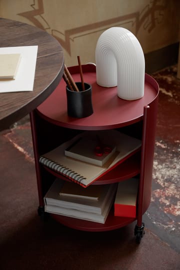 Συνοδευτικό τραπέζι Eve - Mahogany Red - ferm LIVING