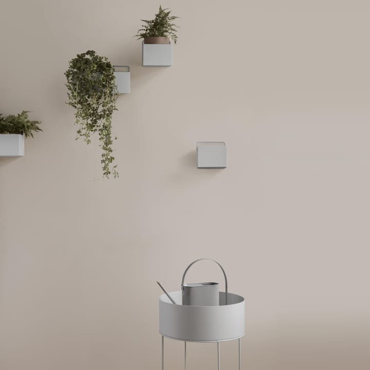 Ferm Living plant κουτί στρογγυλό, Ανοιχτό γκρι ferm LIVING