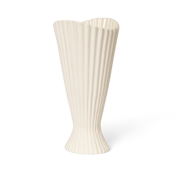 Fountain βάζο 23 cm - Off white - ferm LIVING