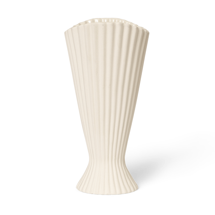 Fountain βάζο 23 cm - Off white - ferm LIVING