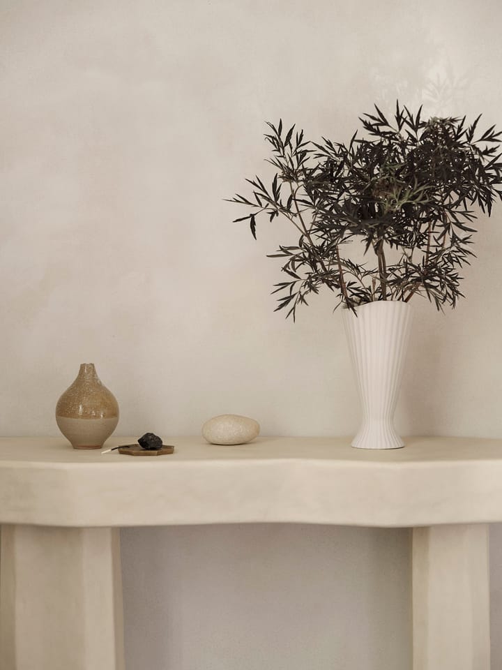 Fountain βάζο 23 cm - Off white - ferm LIVING