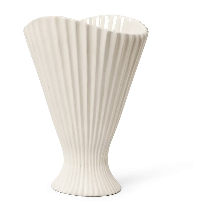 Fountain βάζο 30,5 cm - off white - Ferm LIVING