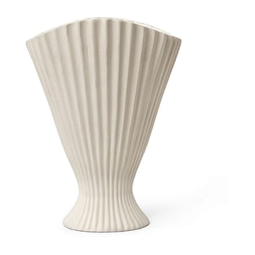 Fountain βάζο 30,5 cm - off white - ferm LIVING