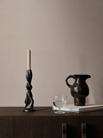 Gale κηροπήγιο 25 cm - Blackened Aluminium - ferm LIVING