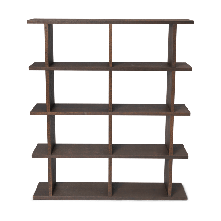 Kona βιβλίοράφι 2x4 - Dark stained - Ferm LIVING