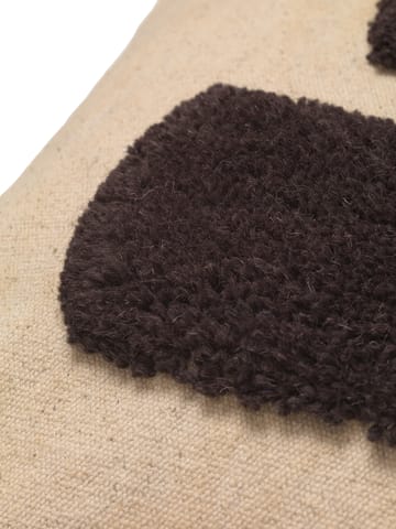 Μαξιλάρι Lay 50x50 cm - Sand / Dark Brown - ferm LIVING