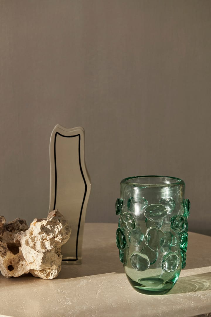 Lump βάζο Ø17x25 εκ - Recycled clear - ferm LIVING