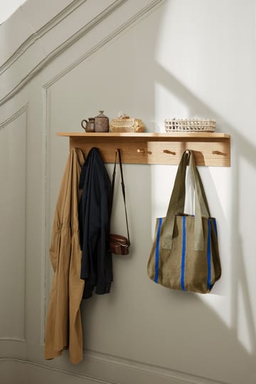 Place Rack άγκιστρα και ράφι δρυς - Μεσαίο - ferm LIVING