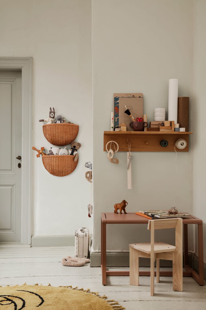 Place Rack άγκιστρα και ράφι δρυς - Μεσαίο - ferm LIVING