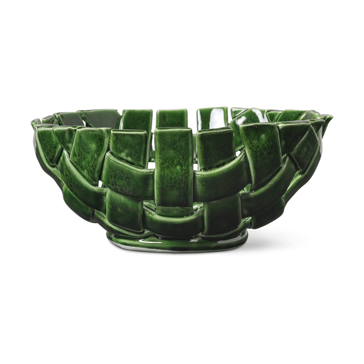 Plait μπολ Ø24 cm - Emerald green - ferm LIVING