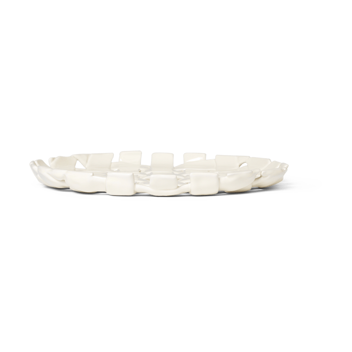 Plait μεγάλος δίσκος Ø30 cm - Off white - ferm LIVING