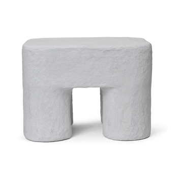 Podo σκαμπό - White - ferm LIVING