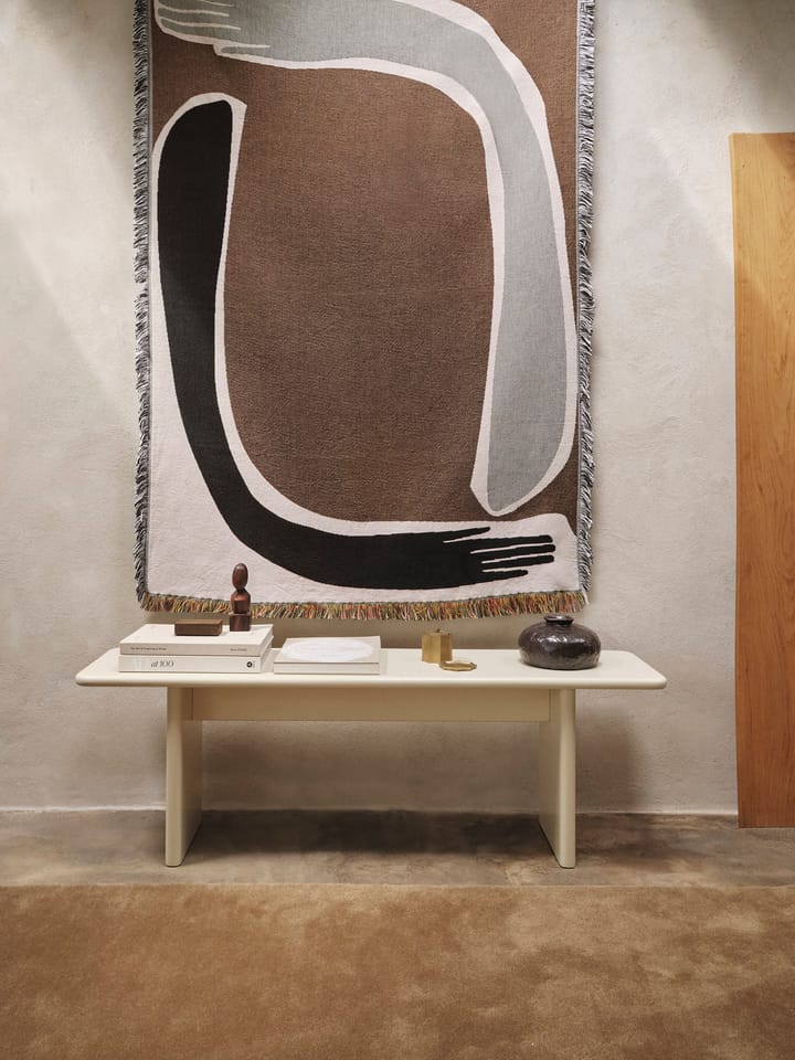 Pose Tapestry κουβέρτα 120x170 cm - Coffee - ferm LIVING