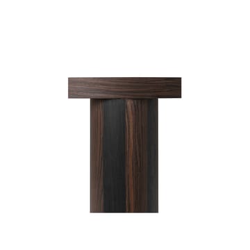 Post τραπέζι σαλονιού - Smoked oak, small, lines - ferm LIVING