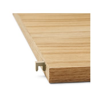 Punctual ράφι 90 εκατοστά - oak oiled, cashmere - ferm LIVING