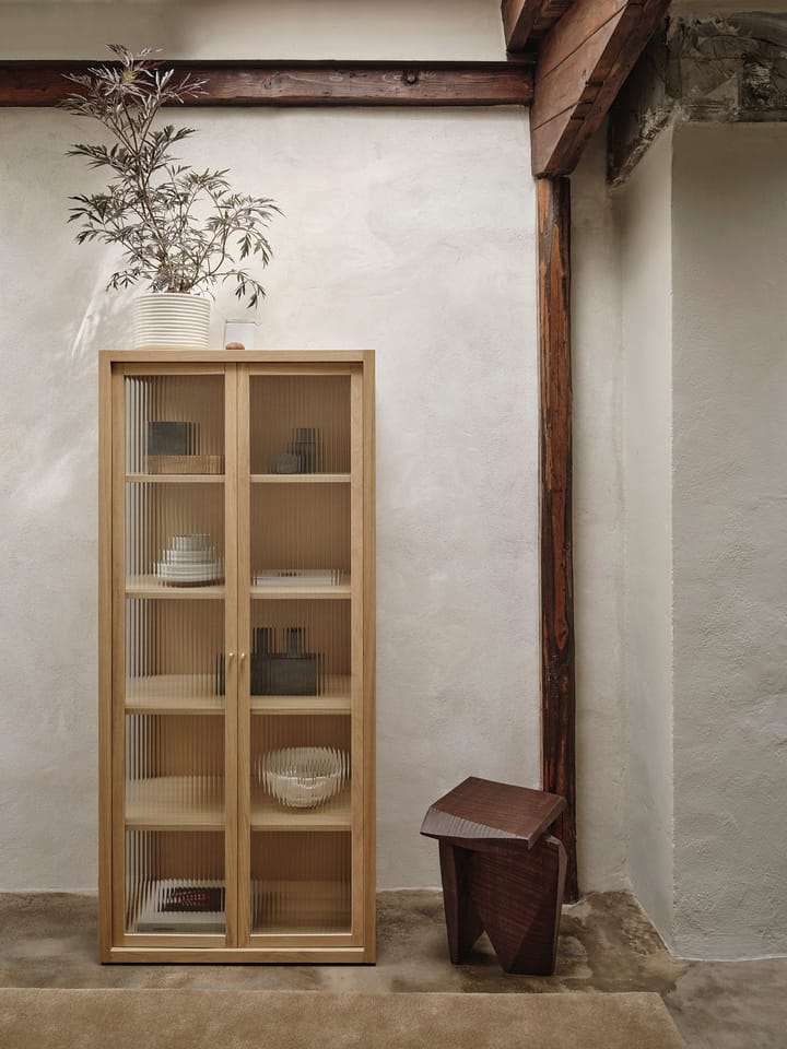 Reed βιτρίνα 70x155 cm - Natural oak - ferm LIVING