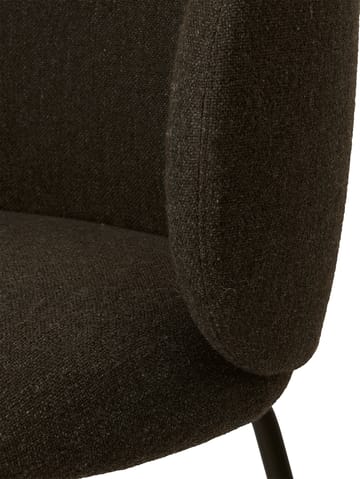 Rico hallingdal καρέκλα τραπεζαρίας - Dark grey brown-Black - ferm LIVING