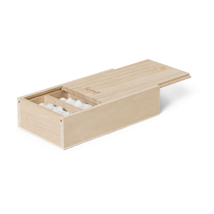 Serre βάση για μαχαιρικά είδη 4-pack, Off-white ferm LIVING