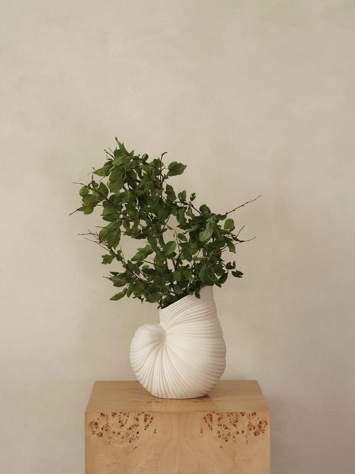 Shell βάζο - Off white - ferm LIVING