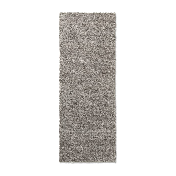 Slub bouclé χαλί εισόδου 80x200 εκ - Charcoal - ferm LIVING