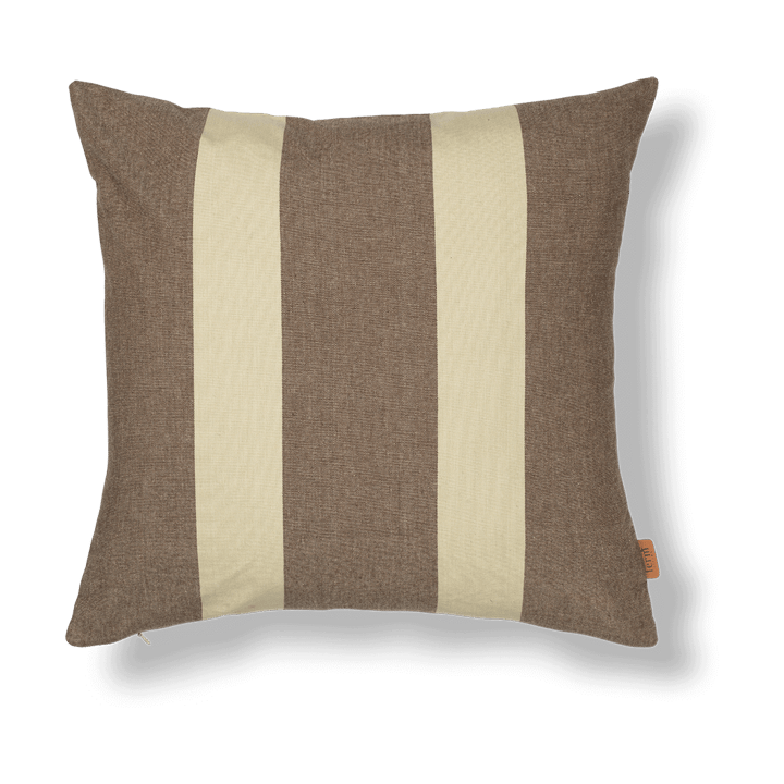 Strand outdoor κάλυμμα μαξιλαριού 50x50 cm - Carob brown-parchment - ferm LIVING