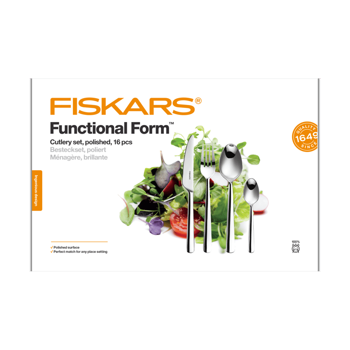 Functional Form μαχαιροπίρουνα blank - 16 κομμάτια - Fiskars