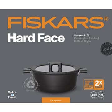 Hard Face κατσαρόλα με καπάκι - 5 l - Fiskars