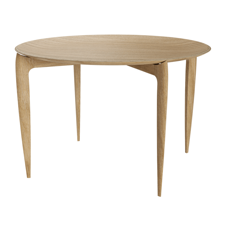 Foldable δίσκος τραπέζι Ø 60 cm - Oiled oak - Fritz Hansen