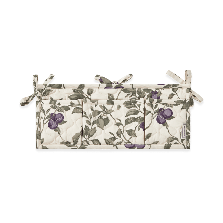 Plum satin quiltad θήκη κρεβατιού - 43x18εκ. - Garbo&Friends