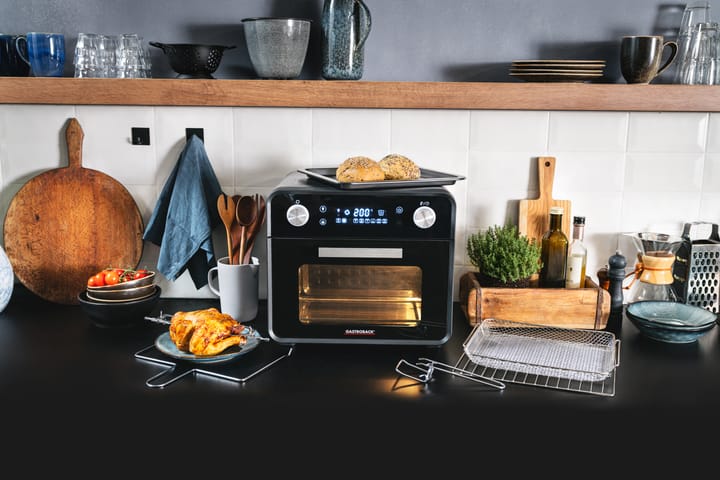 Gastroback Design 42815 φούρνος και airfryer 5-σε-1, Ασήμι Gastroback