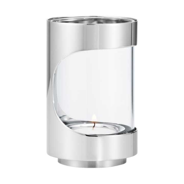 Φανάρι Chrome contours hurricane 12 cm - Ανοξείδωτο ατσάλι - Georg Jensen