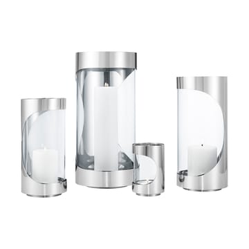 Φανάρι Chrome contours hurricane 22 cm - Ανοξείδωτο ατσάλι - Georg Jensen