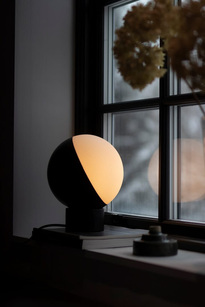 Contur επιτραπέζιο φωτιστικό Ø20 cm - Μαύρο-λευκό - Globen Lighting