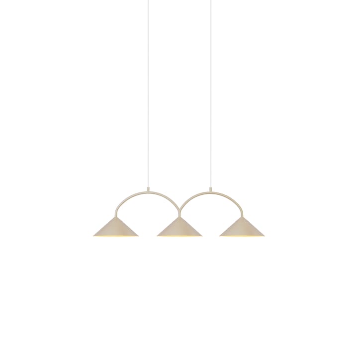 Κρεμαστό φωτιστικό Curve 3 - Beige - Globen Lighting