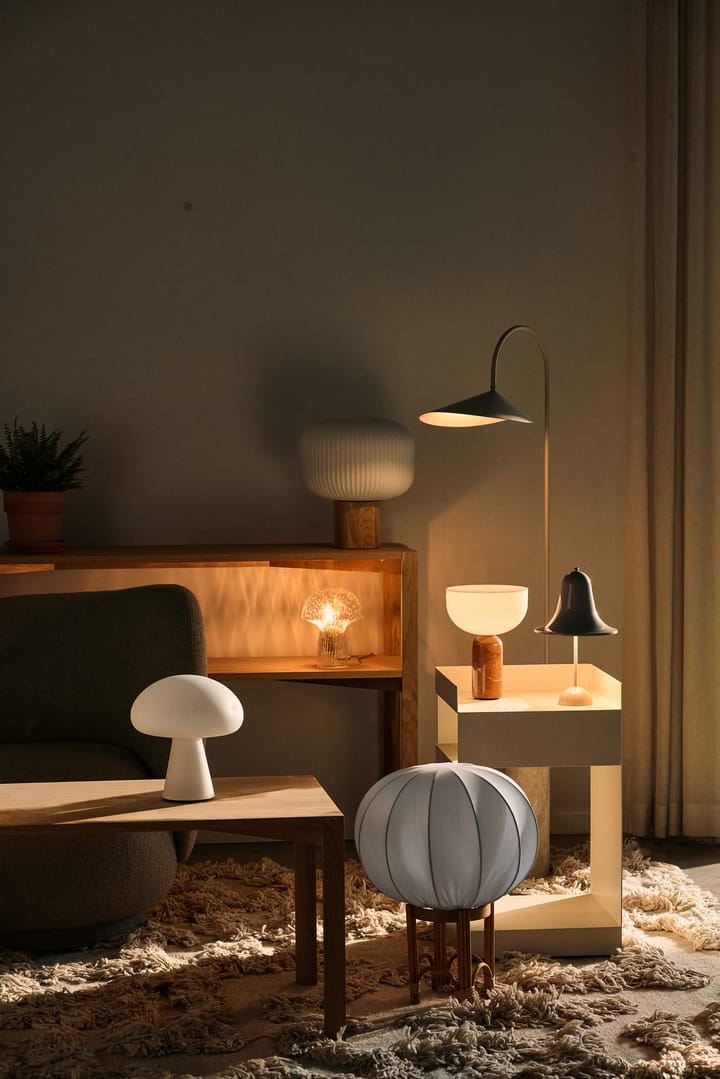 Fiji φωτιστικό δαπέδου 38 cm - Φυσικό - Globen Lighting