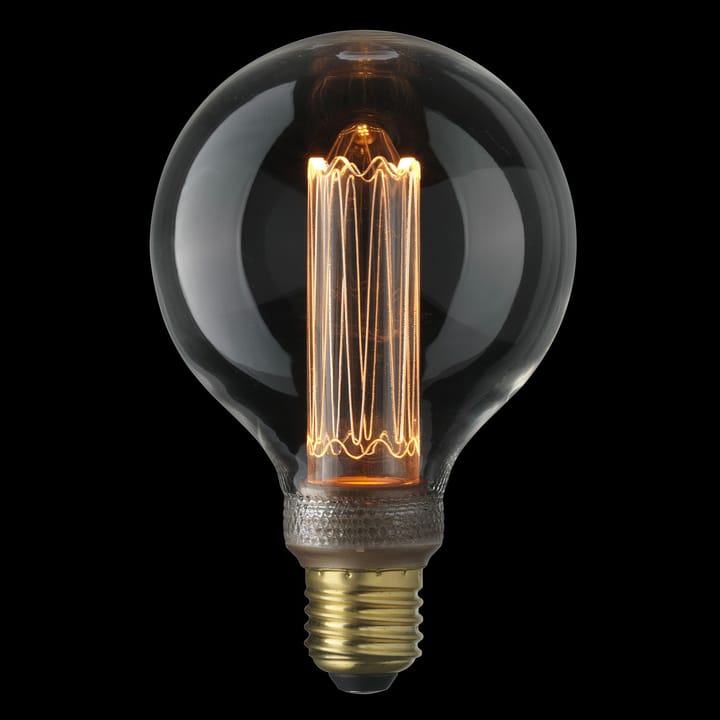 Laser filament LED E27 με δυνατότητα ρύθμισης έντασης, 9,5 cm, E27 Globen Lighting