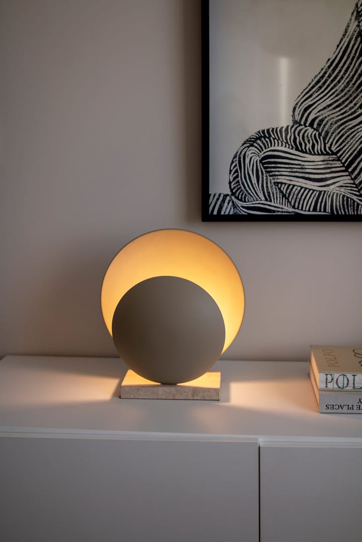 Orbit επιτραπέζιο φωτιστικό, Beige-Travertinee Globen Lighting