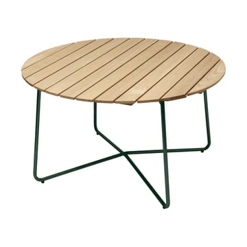 Τραπεζαρία 9A - Oiled pine-green base, Ø120 cm - Grythyttan Stålmöbler