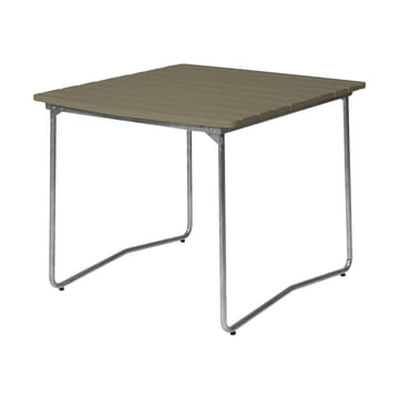 Τραπεζαρία B31 170 - Light green oak-hot galvanized base - Grythyttan Stålmöbler