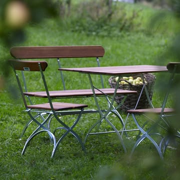 Τραπέζι Bryggeri  - Teak -βάση γαλβανισμένη εν θερμώ - Grythyttan Stålmöbler